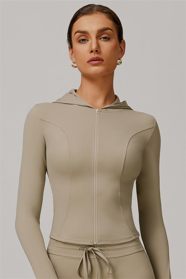 The Lumina Hooded Training Jacket