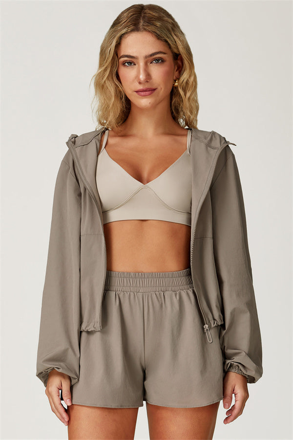 The Zeal Airy Zip Hoodie