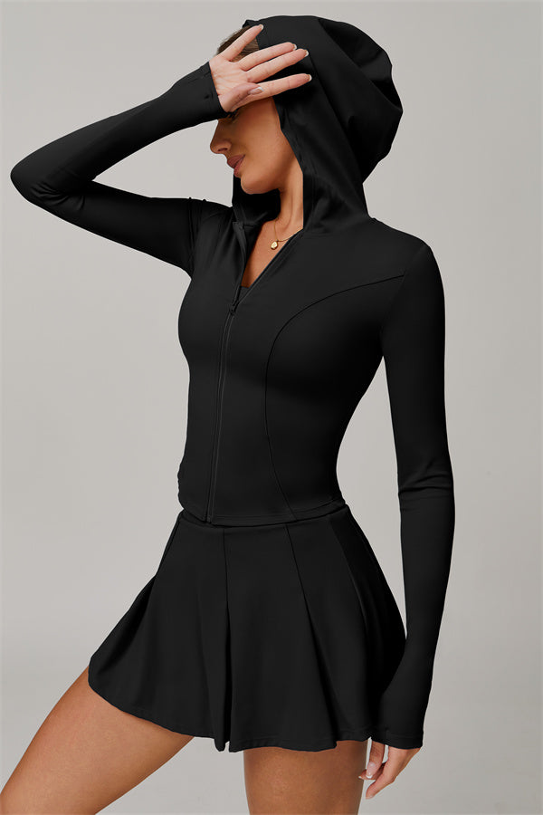 The Lumina Hooded Training Jacket