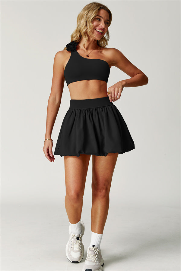 The Blooming Tennis Skirt