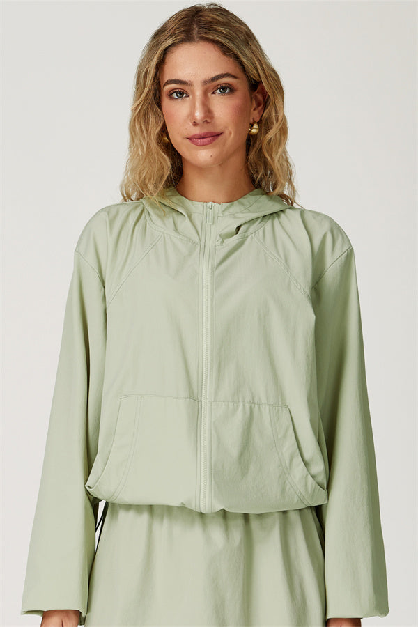 The Zeal Airy Zip Hoodie