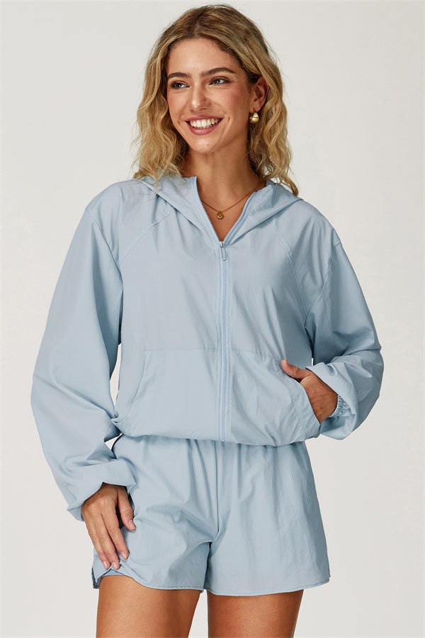 The Zeal Airy Zip Hoodie