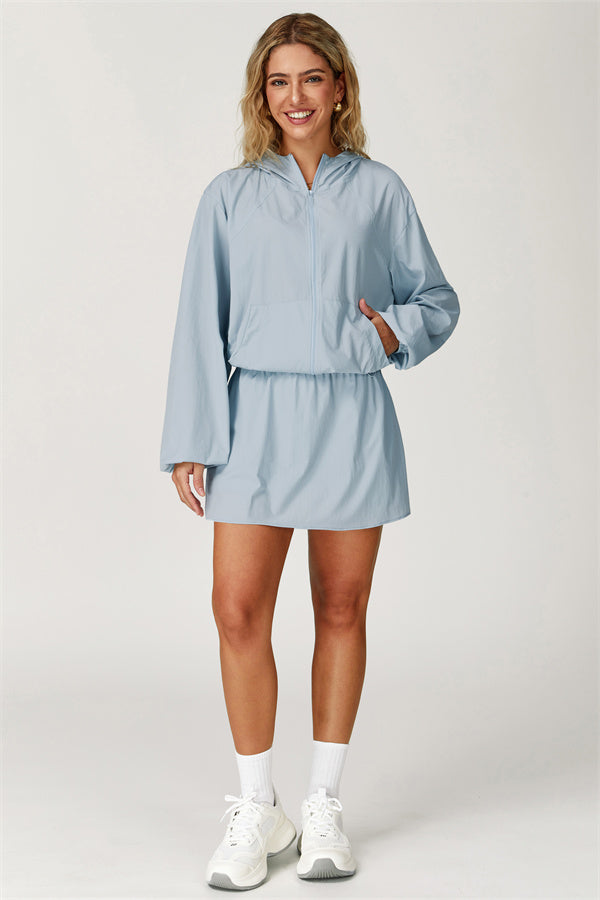 The Zeal Airy Zip Hoodie