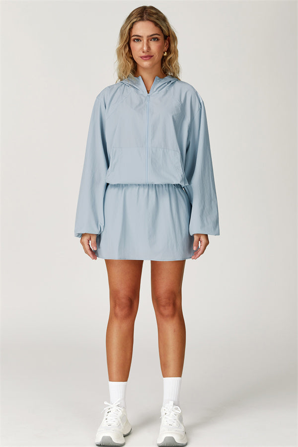 The Zeal Airy Zip Hoodie