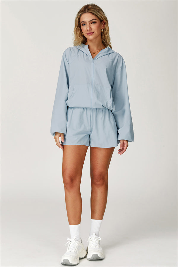 The Zeal Airy Zip Hoodie