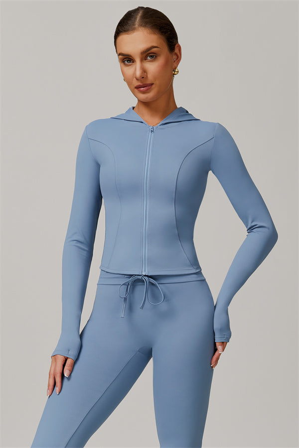 The Lumina Hooded Training Jacket