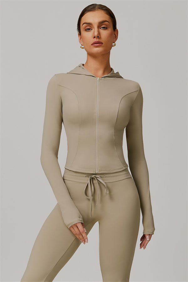 The Lumina Hooded Training Jacket