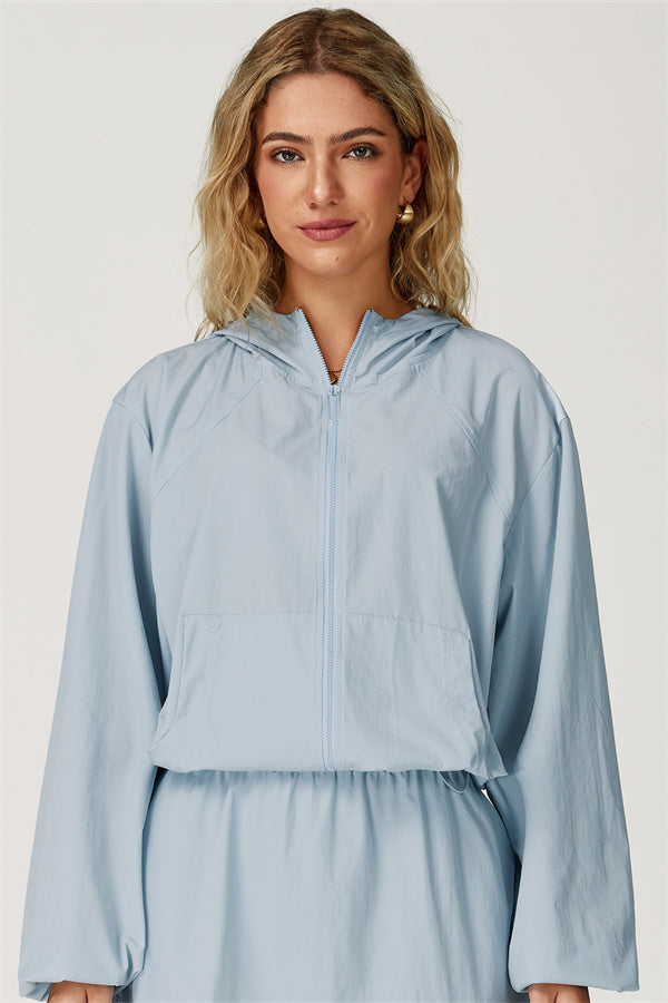 The Zeal Airy Zip Hoodie