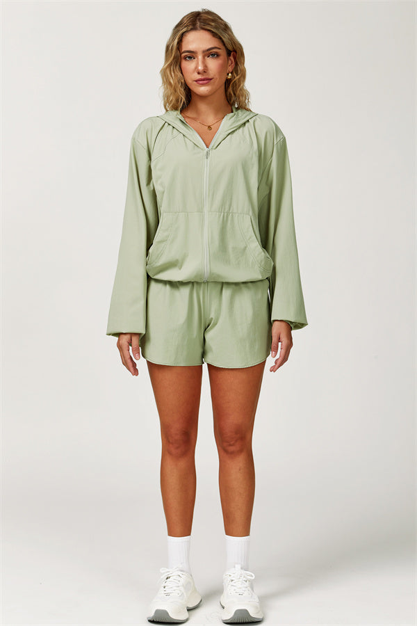 The Zeal Airy Zip Hoodie