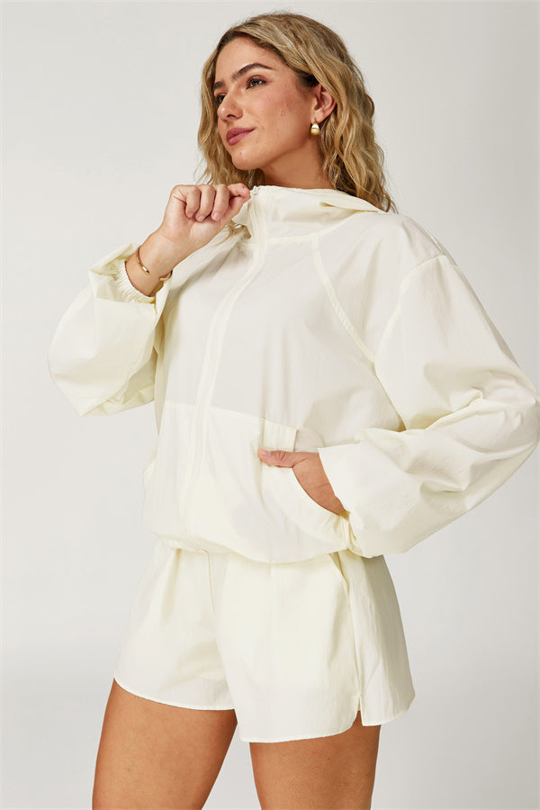 The Zeal Airy Zip Hoodie