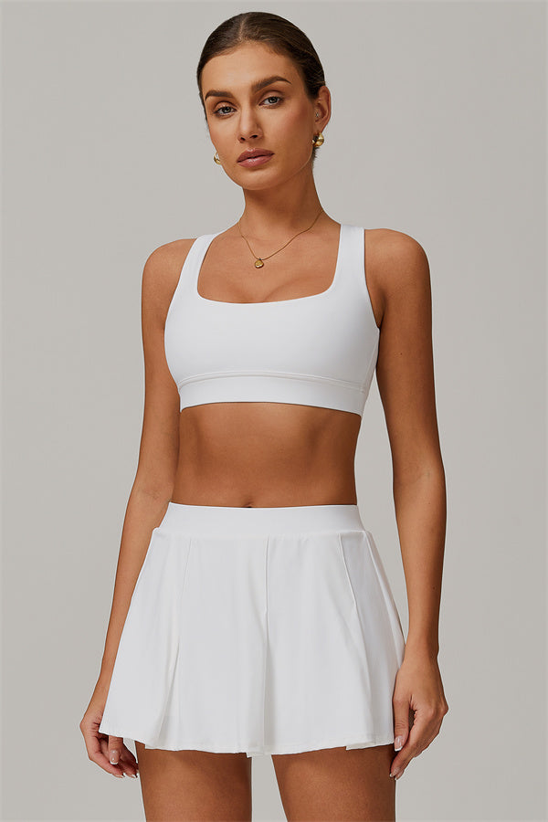 The Lumina Sports Bra Tennis Skirt 2-Piece Set