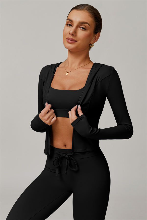 The Lumina Hooded Training Jacket