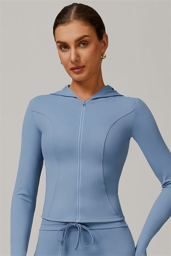 The Lumina Hooded Training Jacket