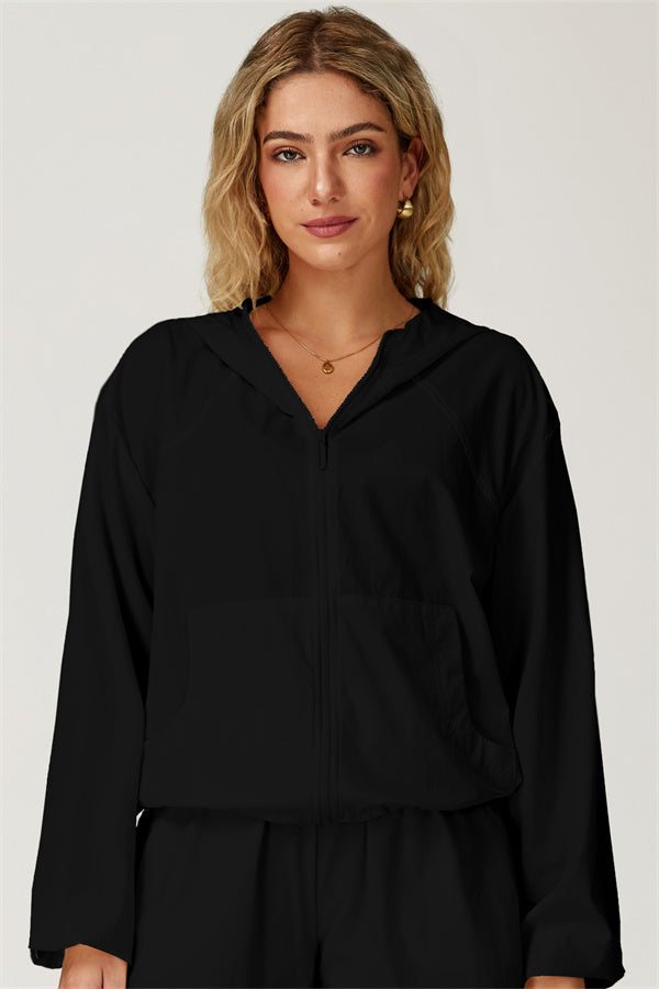 The Zeal Airy Zip Hoodie