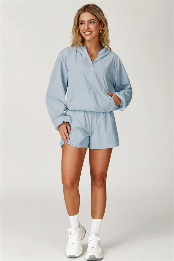 The Zeal Airy Zip Hoodie