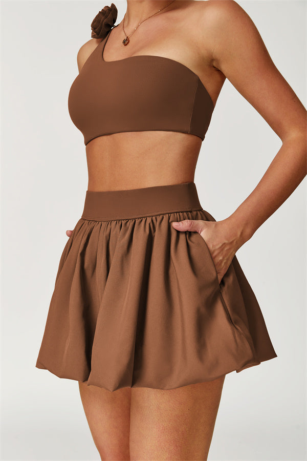 The Blooming Tennis Skirt