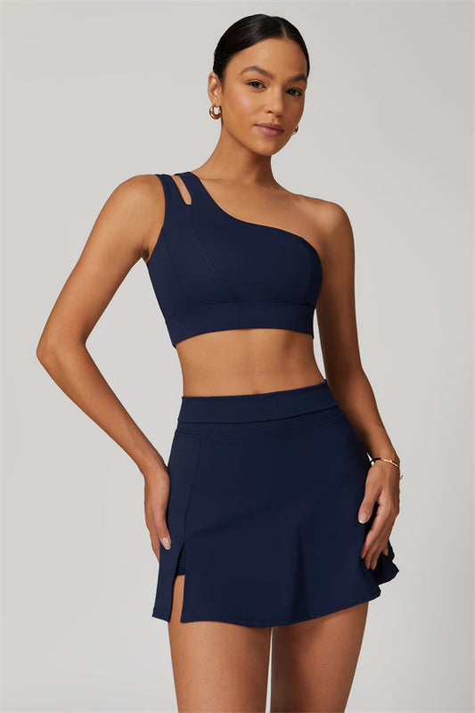 The Fit Flex Sports Bra Tennis Skirt 2-Piece Set