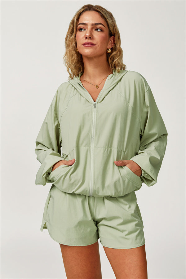 The Zeal Airy Zip Hoodie