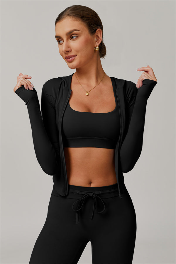 The Lumina Hooded Training Jacket