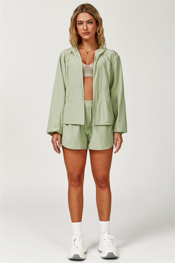 The Zeal Airy Zip Hoodie
