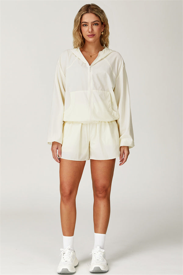 The Zeal Airy Zip Hoodie