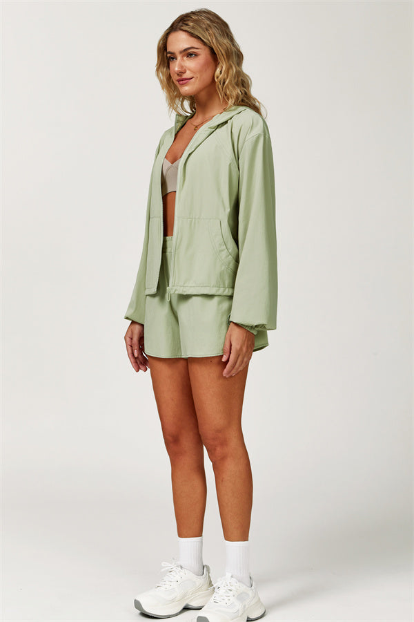 The Zeal Airy Zip Hoodie