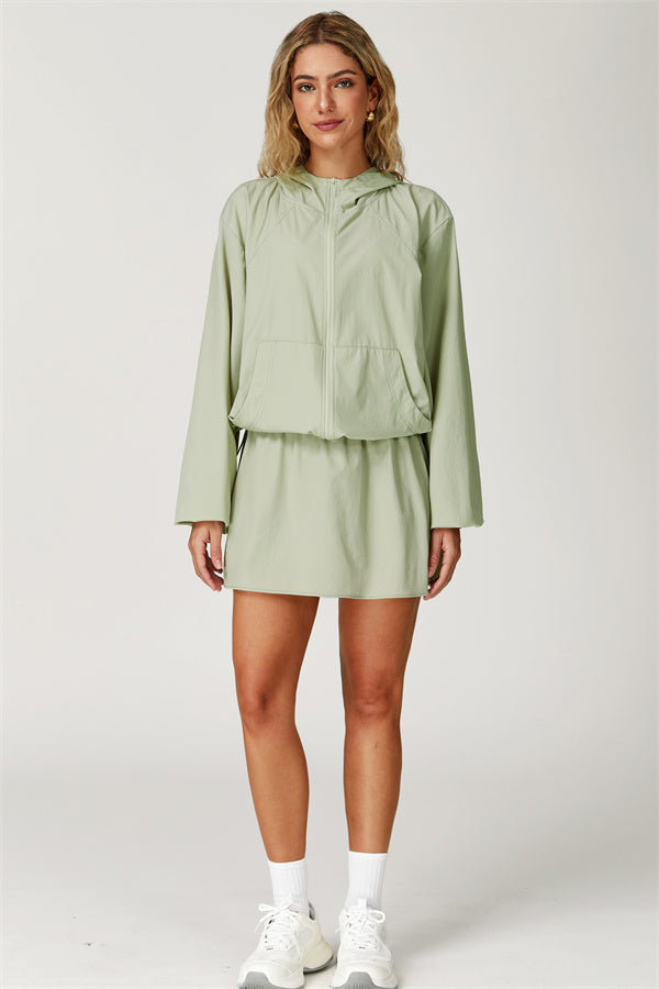 The Zeal Airy Zip Hoodie