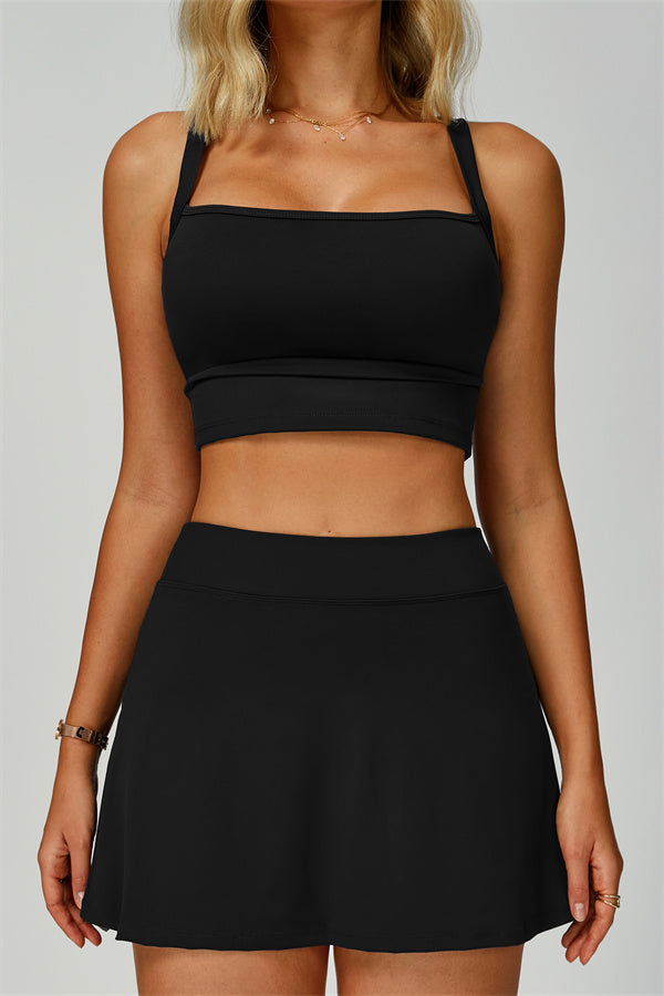 The Uplift Tank Top Tennis Skirt 2-Piece Set