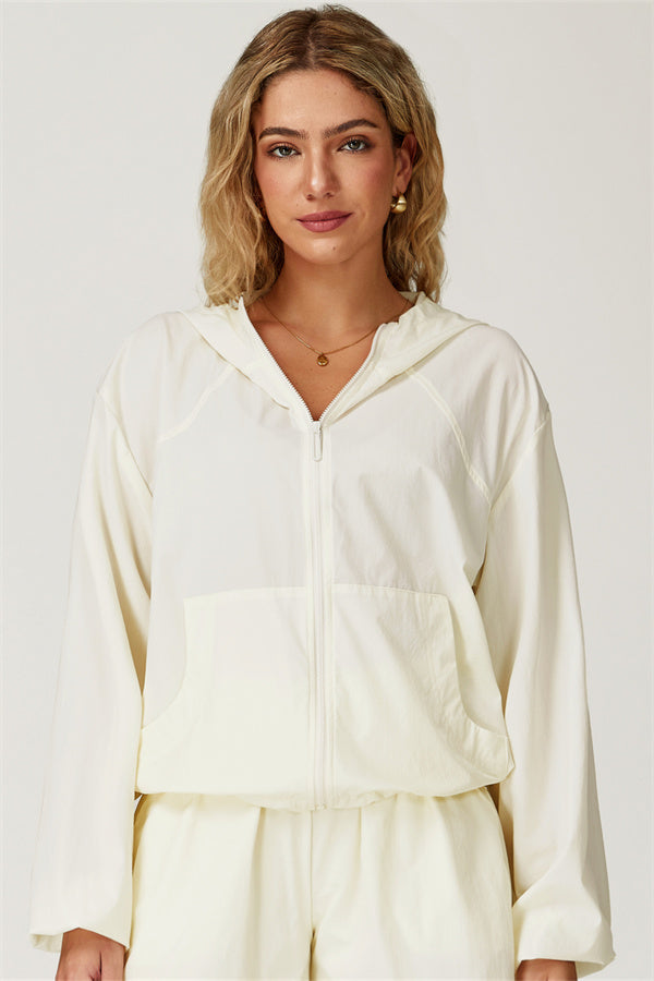 The Zeal Airy Zip Hoodie