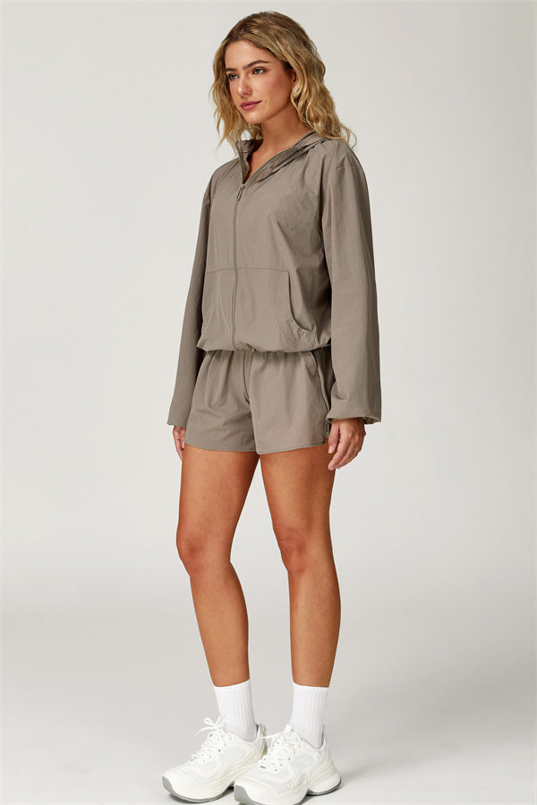 The Zeal Airy Zip Hoodie