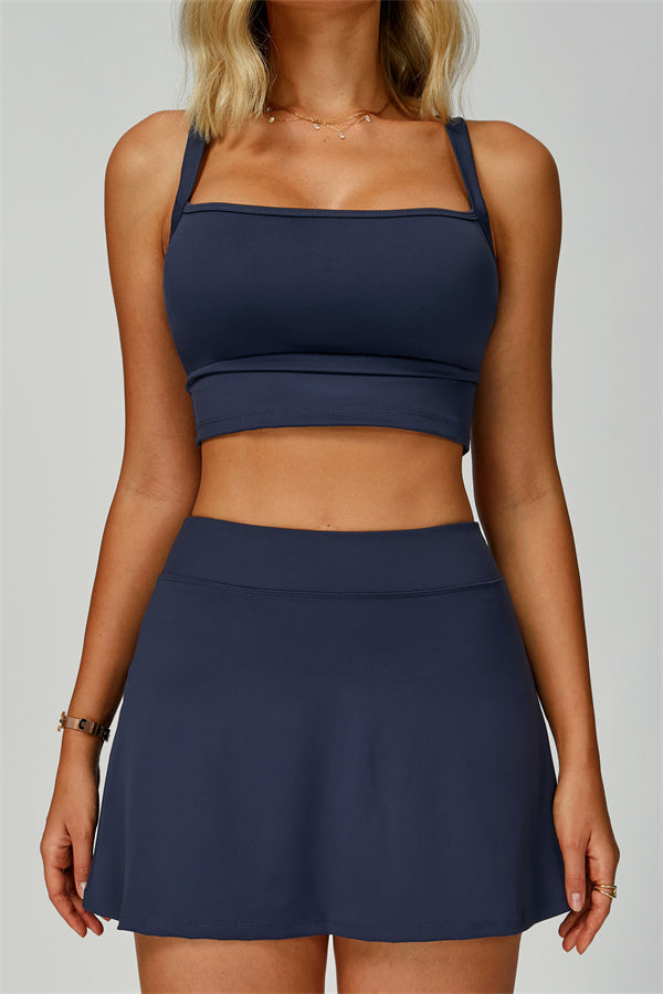 The Uplift Tank Top Tennis Skirt 2-Piece Set