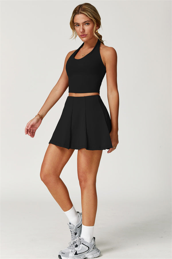 The Boost Halter Crop Top